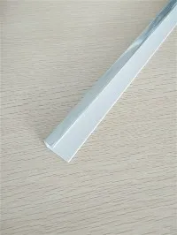 Lamination PVC U Profile Plastic Wall And Ceiling Cladding End Cap Trim