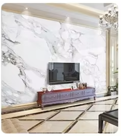 WPC PVC Wall Cladding Wall Panel 1.22M Width 8MM Thickness