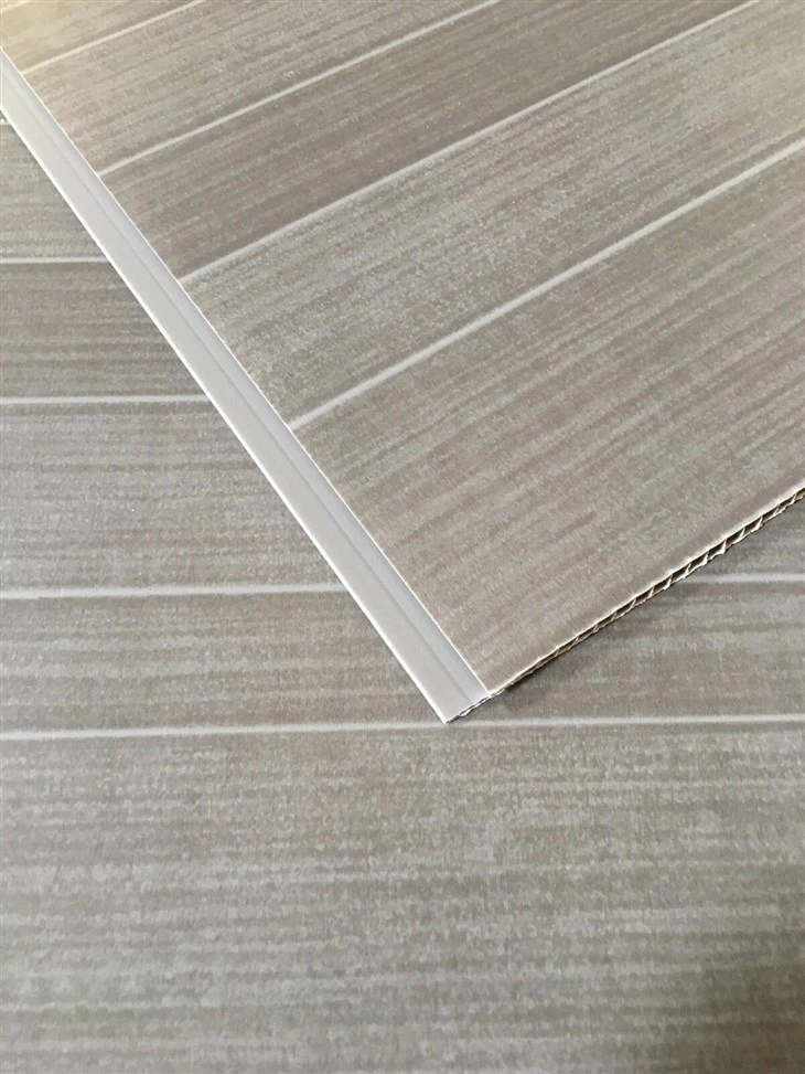 250mm Dark Grey PVC Tile Cutline Wall Panel