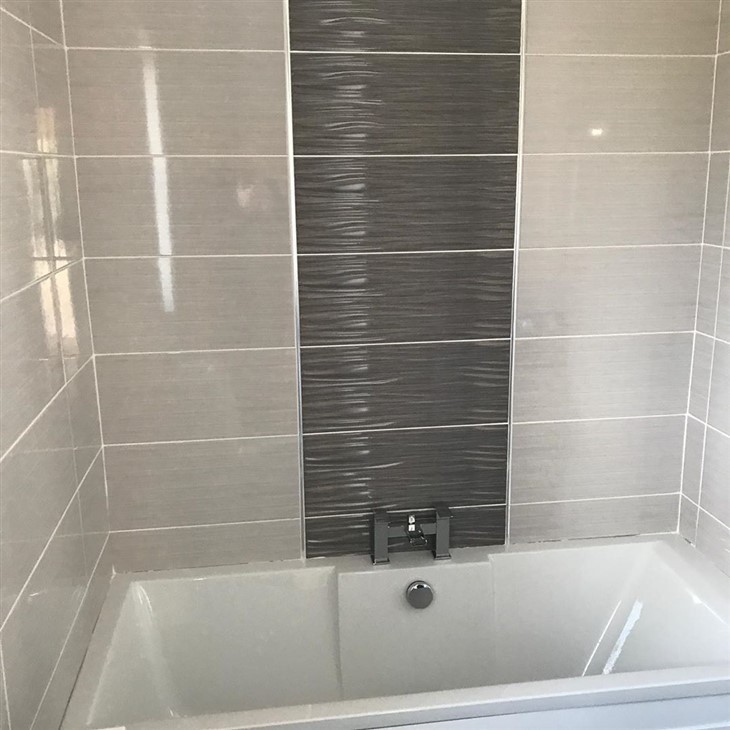 Dark Abstract Cutline PVC Shower Bathroom Wall Panel