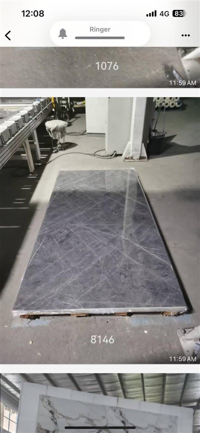 1.22m X 2.44m*3mm Size Light Grey UV Panel