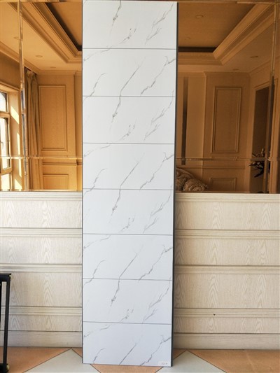 Best Quality Marble Looks 600mm Wide Bathroom Waterproof Hollow Wall Panel