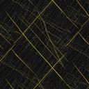 Black Gold Line PVC Wall Panel Shower Panel For Bathroom Decoration