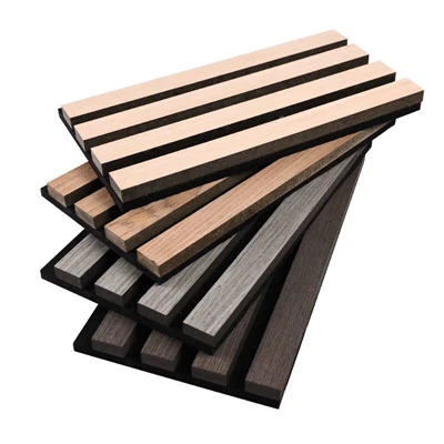 Chinese Factory Supply Modern Slatted PVC Wall Acoustic Panels best