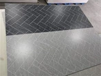 Herringbone Tile1000mm Wide PVC Wall Cladding For Bathroom