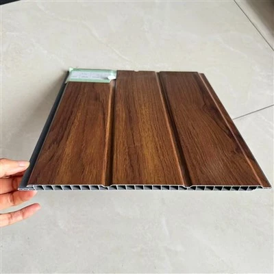 Home Decor PVC Ceiling Panel Custom Luxurious Wood Grain Interior PVC Wall Panel For Office Villa Hotel Warehouse price