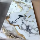 Modern Interior Decoration Paneles Marble Effect