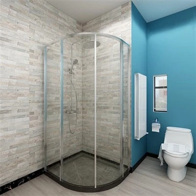 UK 3D Printing Brick Tile Effect PVC Shower Wall Panel