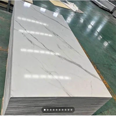 White Marble UV Panel For Indoor 1.22m X 2.44m*3mm Size