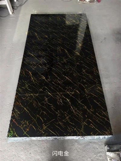 White Marble UV Panel For Indoor 1.22m X 2.44m*3mm Size